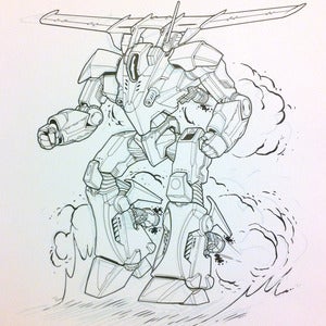 Image of Incubus II original Battletech artwork