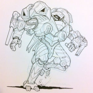 Image of Void Minelayer BA original Battletech artwork