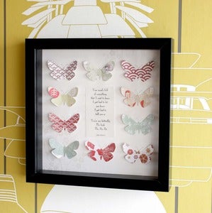 Image of Romantic Butterfly PaperArt