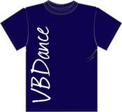 Image of VBoyz T-Shirt White on Blue