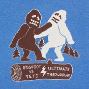 Image of Bigfoot vs Yeti T-shirt