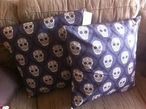 Image of Demask Skull Cushions