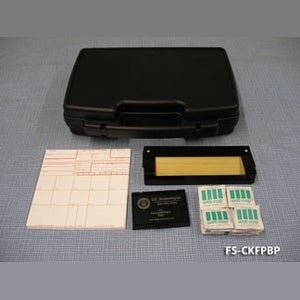 Image of Compact Fingerprinting Station with Plastic Pad - Portable Kit