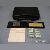 Image of Folding Fingerprinting Station with Ceramic Pad - Portable Kit