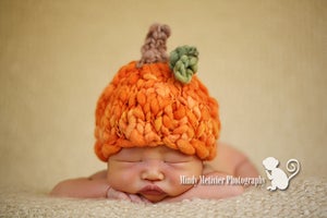 Image of Newborn Pumpkin Beanie