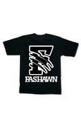Image of Capital F Tee in Black (Mens)