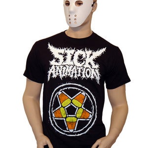 Image of Candy Corn Pentagram Shirt