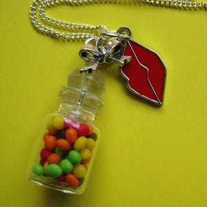 Image of Sweet Lips Charm Necklace 20% OFF!