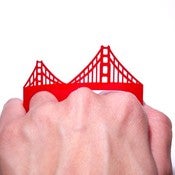 Image of 11/026: Plastique*: Bridge Rings