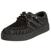 Image of T.U.K. Grey Zebra 2 Ring Creeper Sneaker