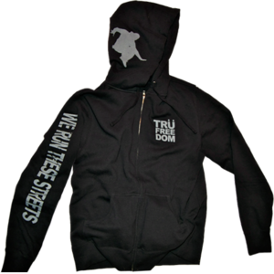 Image of We Run These Streets Hoodie (Black)