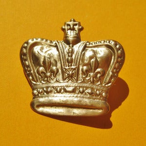 Image of Rule Britannia Crown Brooch SALE
