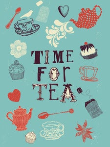 Image of Time for Tea Print - Available in 3 sizes