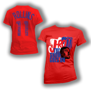 Image of Women's: J-Ro11 "The Show Goes On" Tee (Red)