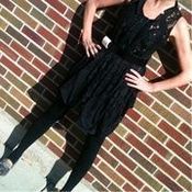 Image of chan luu lace collar dress