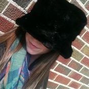 Image of black mink hat