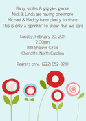Image of Spritely Sprinkle Shower Invitation