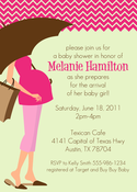 Image of Mod Bump Shower Invitation