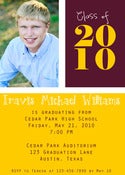 Image of Driven Graduate Graduation Announcement
