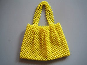 Image of SAC EN PERLES ANNÉES 60 REF.302