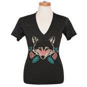Image of Wolf V-Neck 