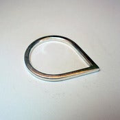 Image of Sterling Silver Teardrop Ring<br /><br />