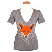 Image of Fox Deep V-Neck