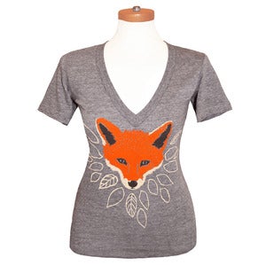 Image of Fox Deep V-Neck