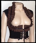 Image of Steampunk Ruffle Underbust Vest