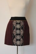 Image of Embroidered Anthropologie Skirt 