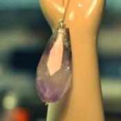 Image of Amethyst Drop Pendant