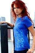Image of WOMEN'S MONKEY AROUND IN BLUE