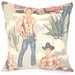 Ride 'Em Cowboy funky cushion