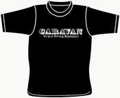 Image of Caravan GSE - Black Logo T-Shirt