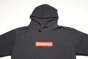 Image of Shoepreme Hoody - Charcoal/Red 