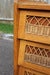 Image of Vintage Beech & Cane chest of drawers, possibly French or Dutch, designed circa 1950s.