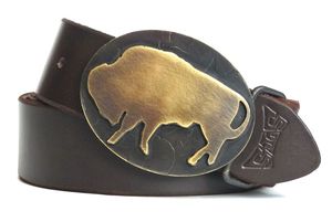 Image of Brass Bison Buckle