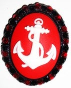 Image of "ANCHORS AWAY" BLING STATEMENT RING