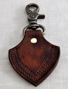 Image of Chamomile Shield Key Chain