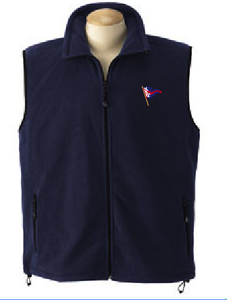 Image of BYC Burgee Mens Wintercept Fleece Vest