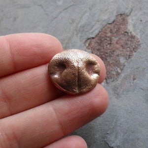 Image of Dog Nose Print Keepsake in Copper (Style#206)