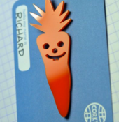 Image of Richard the Carrot Brooch