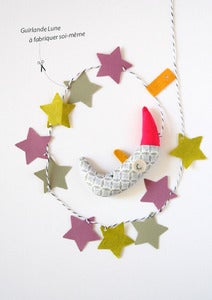 Image of Guirlande Lune / kit guirlande