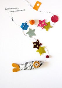 Image of Guirlande Sardine / kit guirlande