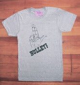 Image of BULLET BULLET TEE – Heather Grey (H)