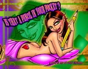Image of Is that a pencil in your pocket( Hardcover Only)