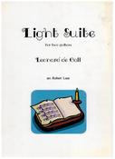 Image of Light Suite - sheet music edition (guitar duo score and parts)