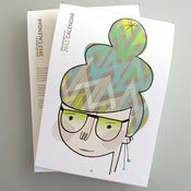 Image of 2012 valerydesignwrks, wall calendar