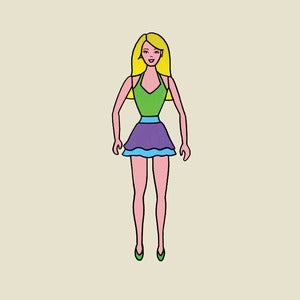 Image of A Barbie