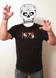 Image of 1975 - 3 Year Anniversary Halloween Logo Shirt